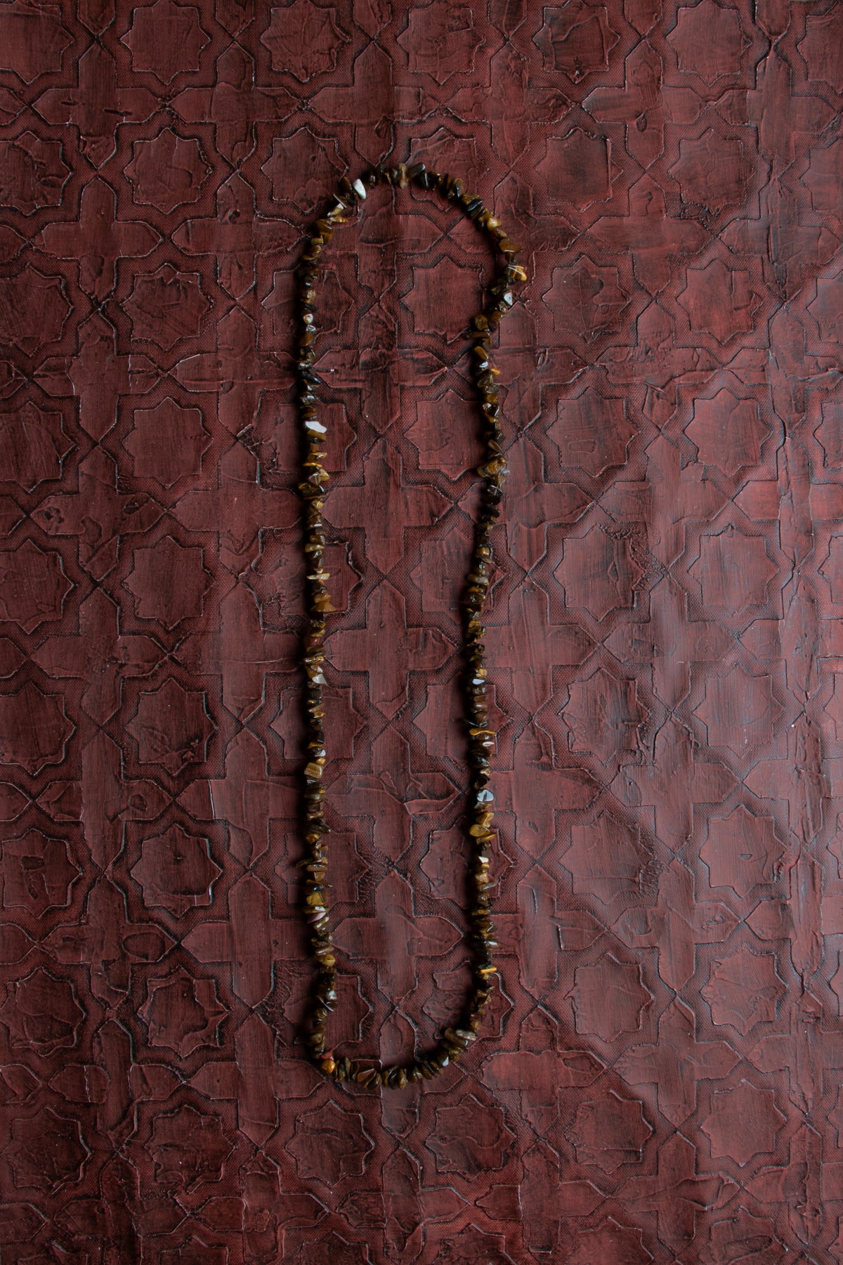 Sertifikalı Naturel Kesim Kaplan Gözü Kolye