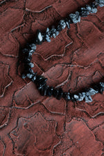 Sertifikalı Naturel Kesim Obsidyen Taşı Kolye