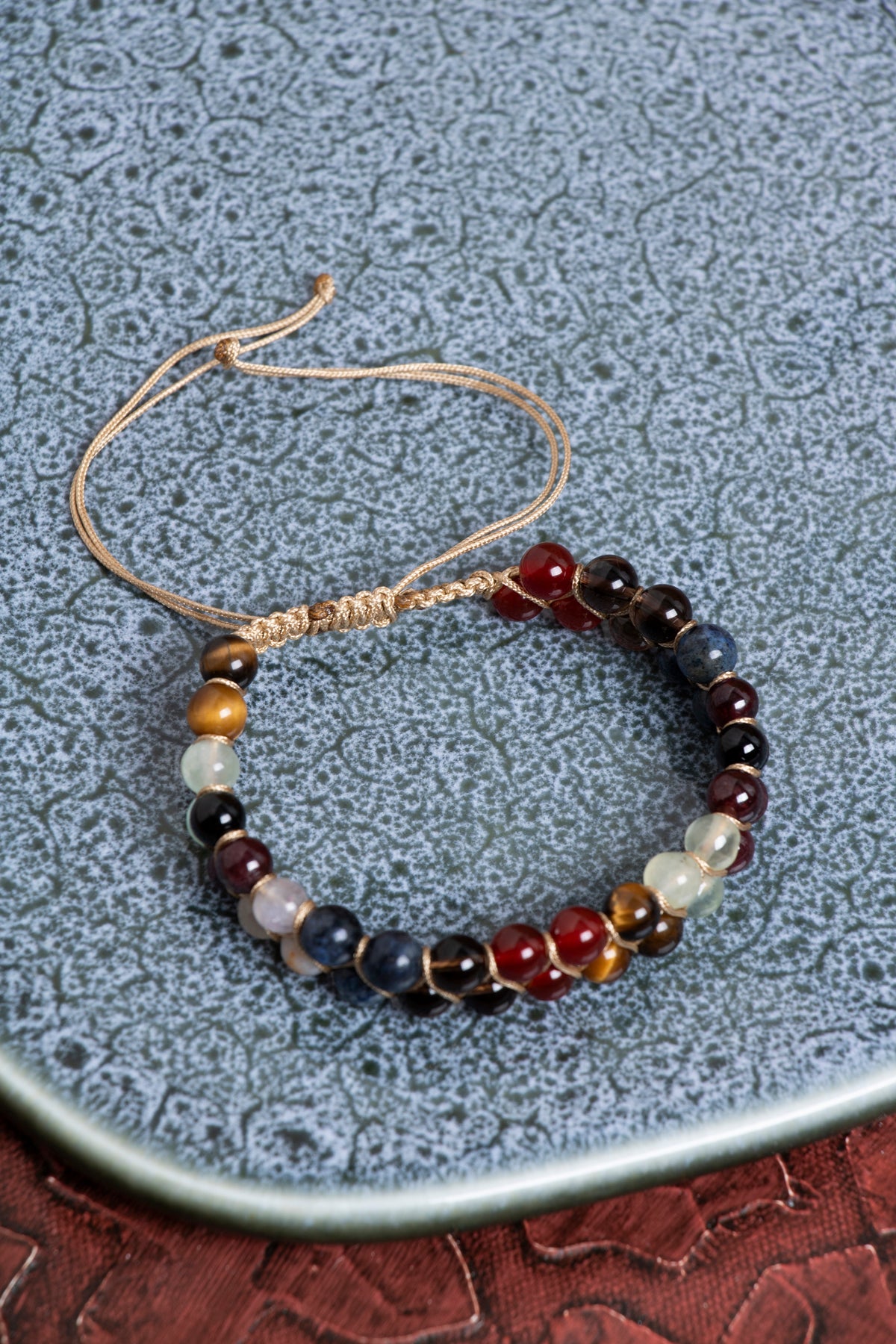 Sertifikalı Oğlak Burcu Makrome Bileklik