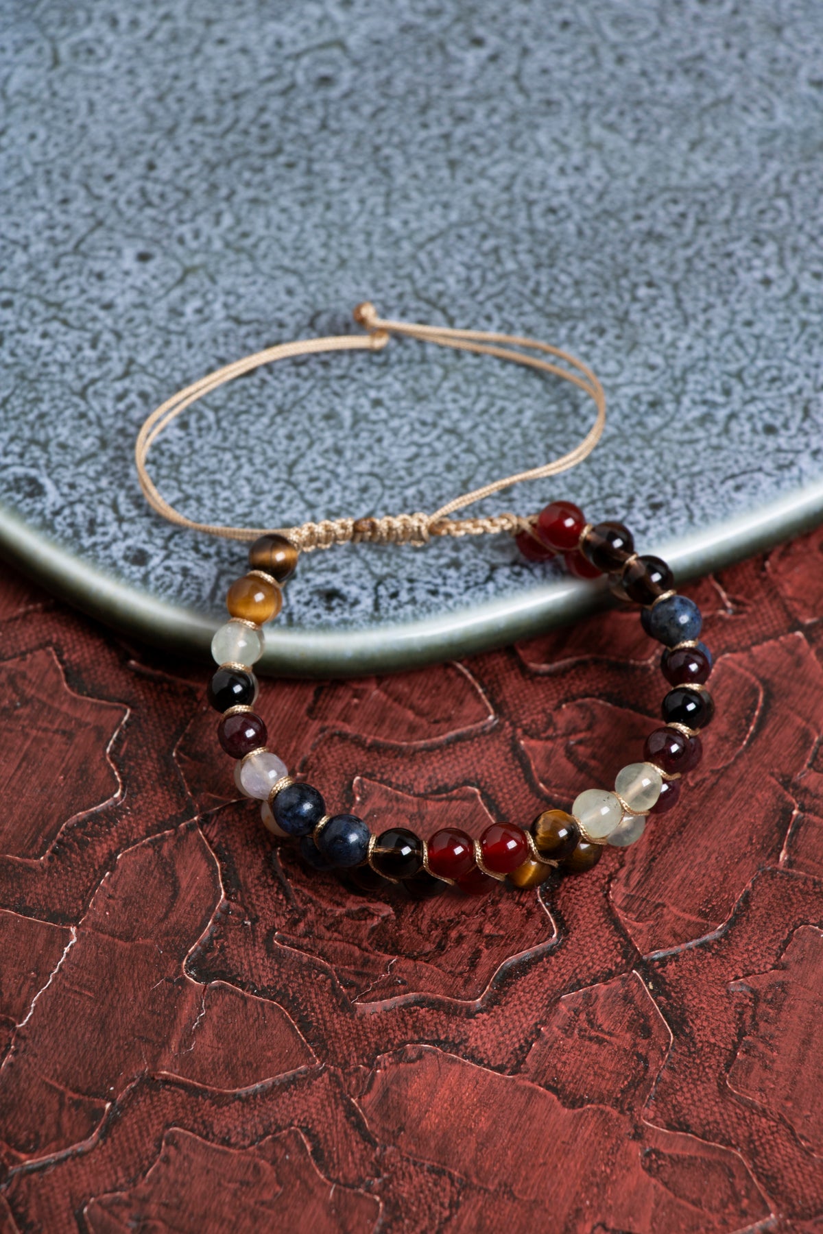 Sertifikalı Oğlak Burcu Makrome Bileklik