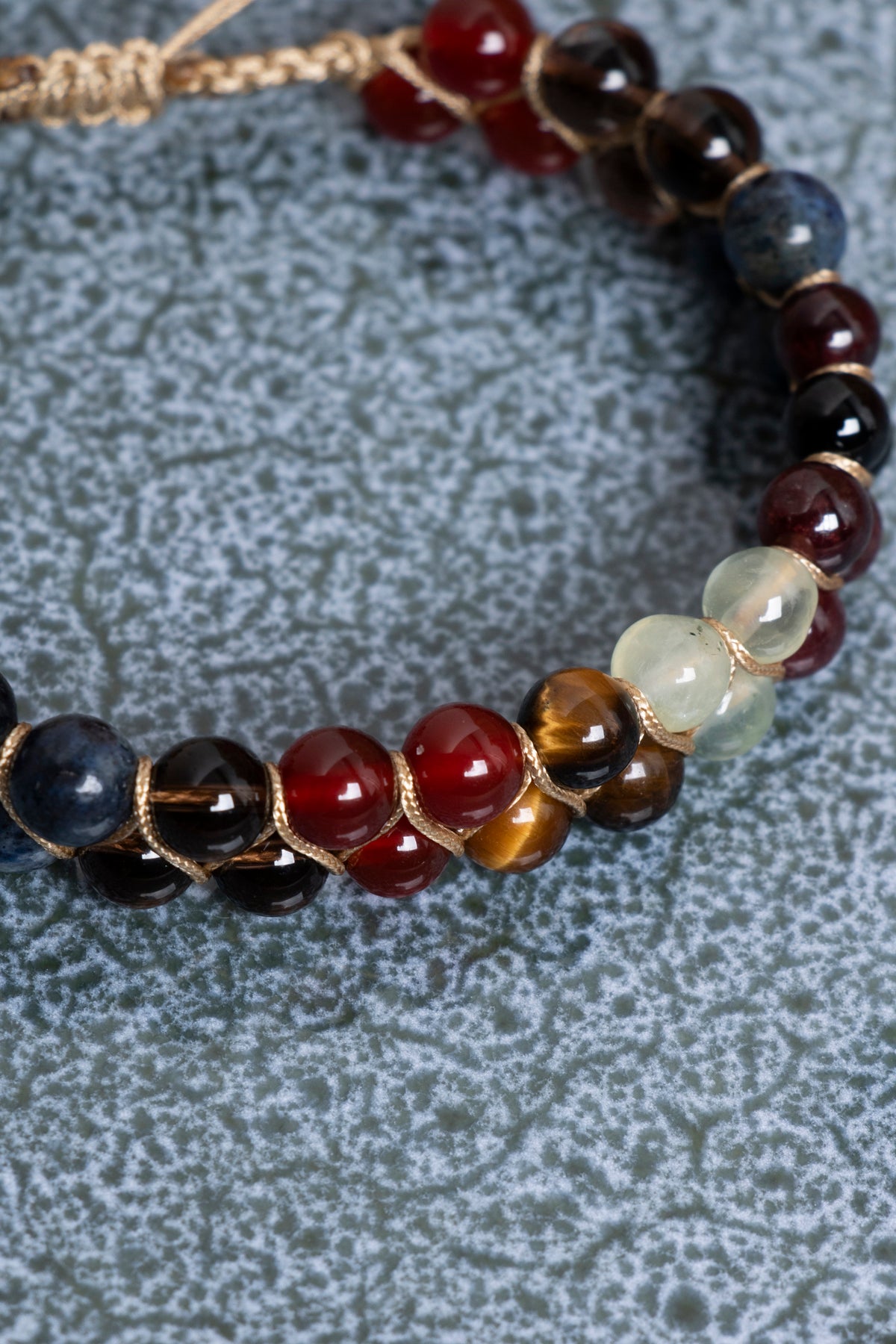 Sertifikalı Oğlak Burcu Makrome Bileklik