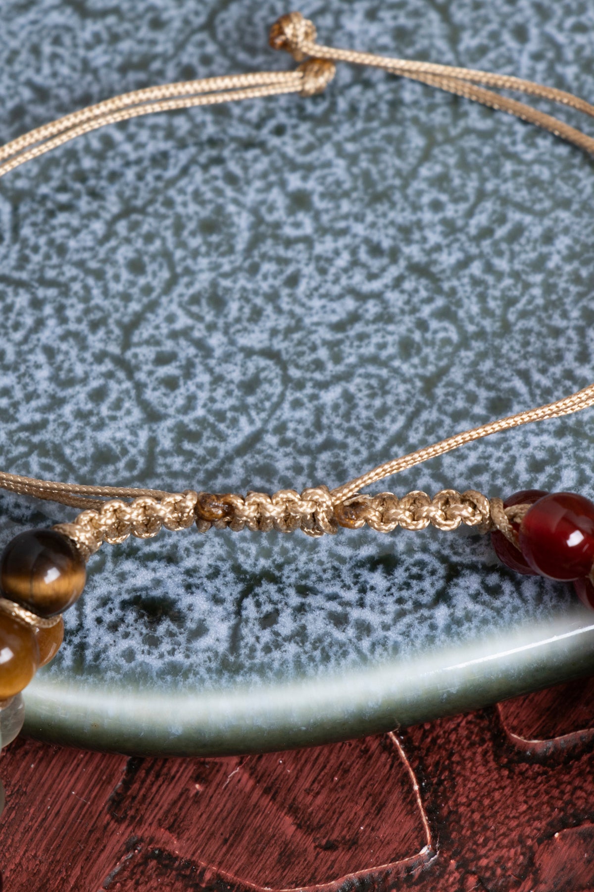 Sertifikalı Oğlak Burcu Makrome Bileklik