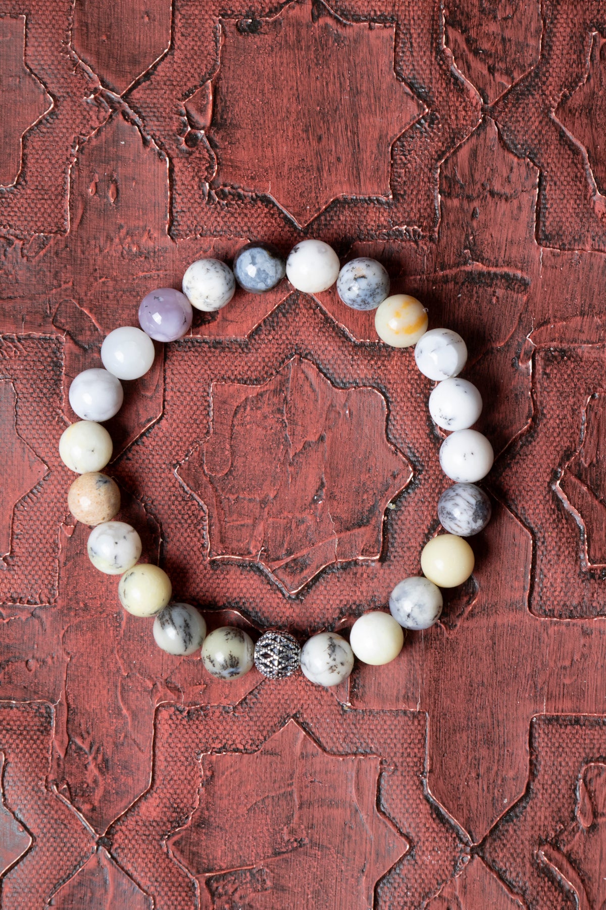 Sertifikalı Opal Gümüş Aparat Bileklik