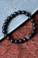 Sertifikalı Siyah Turmalin Gümüş Bileklik