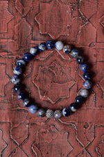 Sertifikalı Sodalit Gümüş Aparat Bileklik