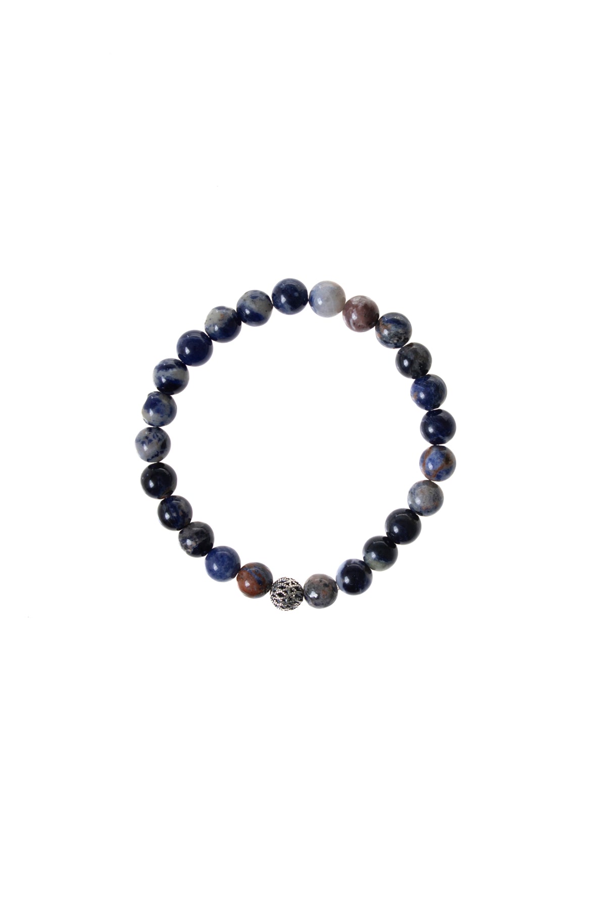 Sertifikalı Sodalit Gümüş Aparat Bileklik