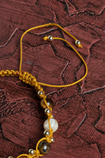 Sertifikalı Solar Pleksus Çakrası Kaplan Gözü Aytaşı Bileklik