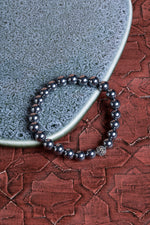 Sertifikalı Trehartz 925 Ayar Gümüş 8 mm İmameli Tesbih &amp; Bileklik Seti