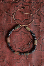 Sertifikalı Unakit hematit Zirkon Aparat Makrome Bileklik