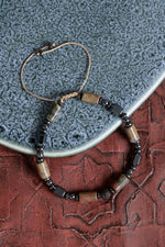 Sertifikalı Unakit hematit Zirkon Aparat Makrome Bileklik