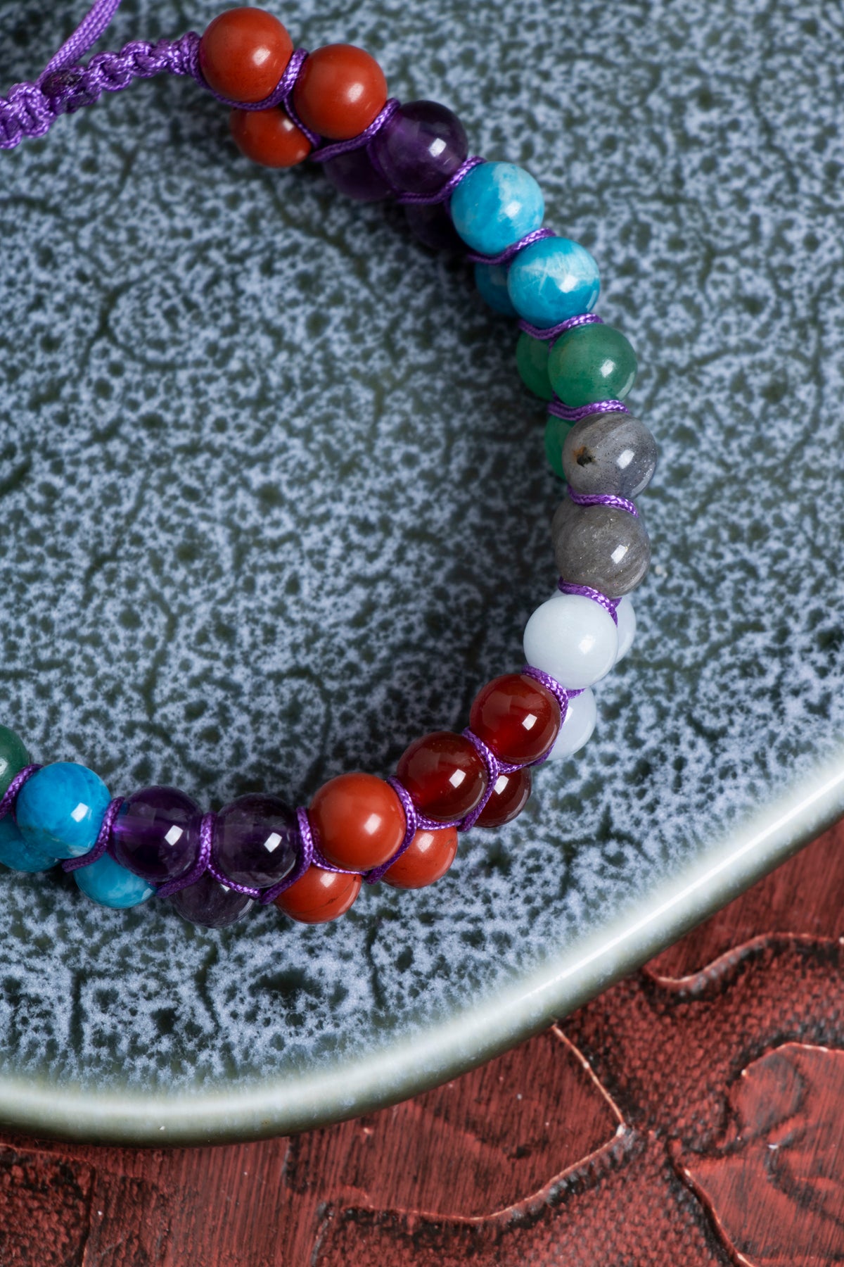 Sertifikalı Yay Burcu Doğal Taş Bileklik | Makrome Ayarlanabilir