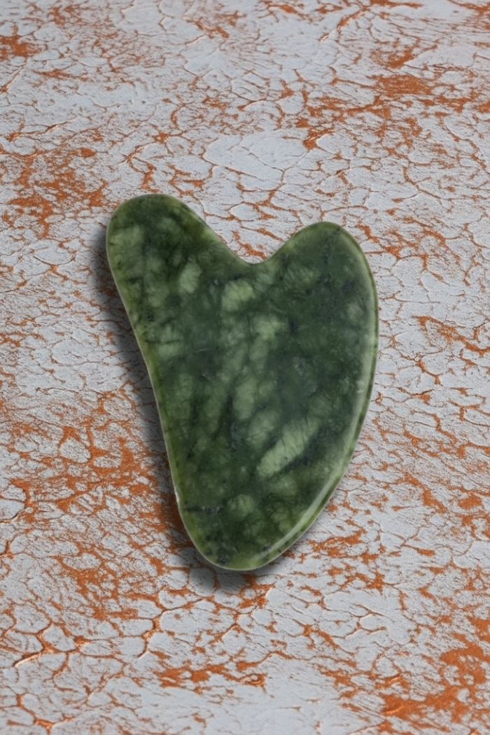 Sertifikalı Yeşim Gua Sha Masaj Taşı