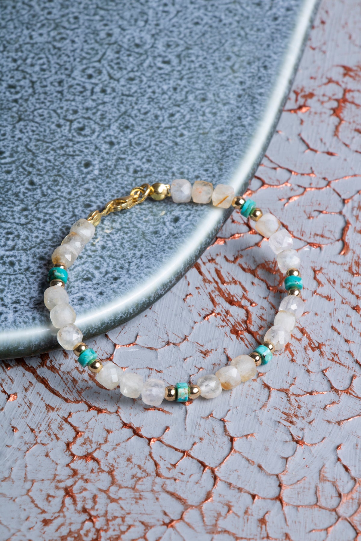 Sitrin &amp; Turkuaz Bileklik