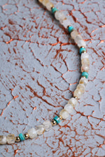 Sitrin &amp; Turkuaz Kolye