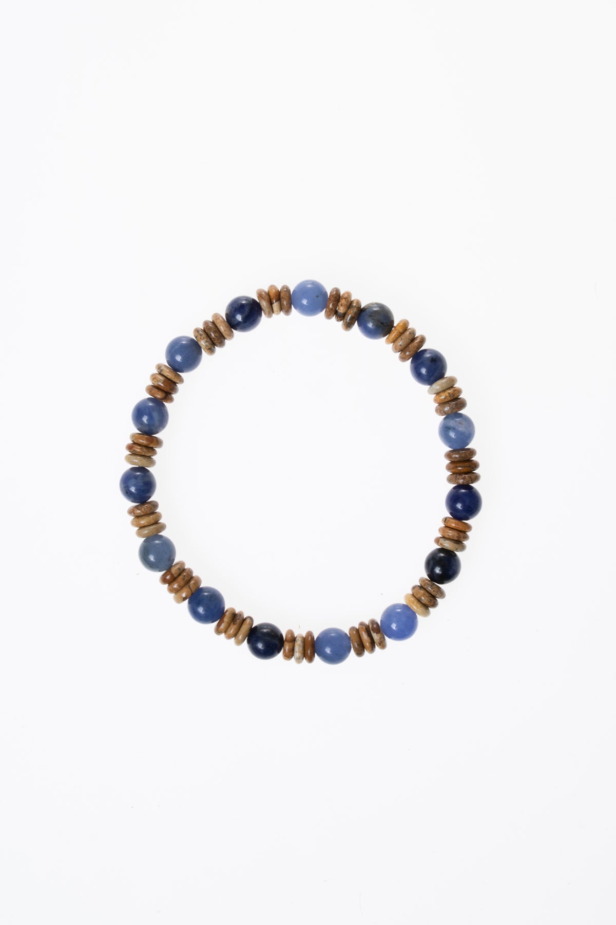 Sodalit &amp; Jasper Bileklik