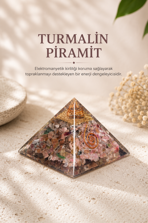 Turmalin Piramit 3 | SAFF Doğal Taş