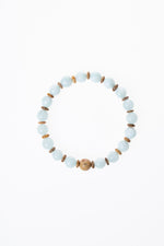 Yeşil Larimar &amp; Jasper Bileklik 8mm