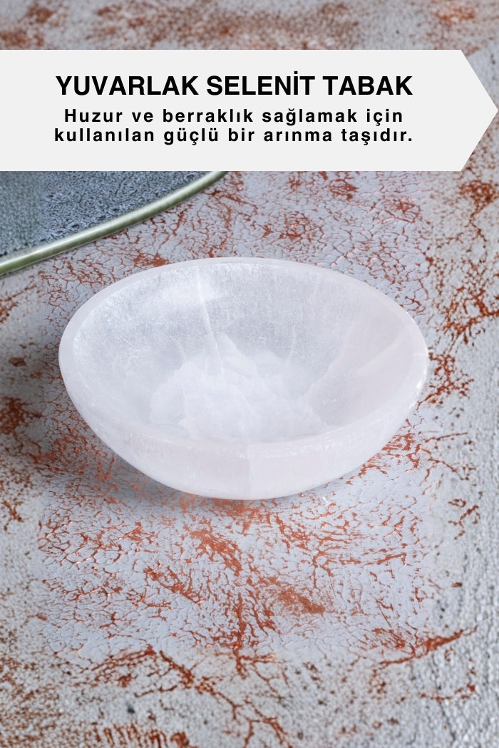 Yuvarlak Selenit Tabak no.5