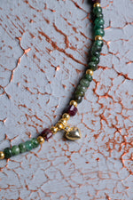 Zümrüt &amp; Yakut Kolye