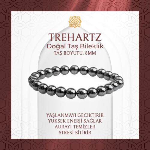 Trehartz 8mm Doğal Taş Bileklik