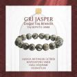 Gri Jasper 10mm Doğal Taş Bileklik