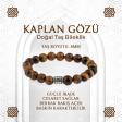 Kaplan Gözü Doğal Taş Bileklik - 8mm