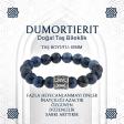 Dumortierit Doğal Taş Bileklik - 10mm