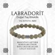 Labradorit Doğal Taş Bileklik - 8mm